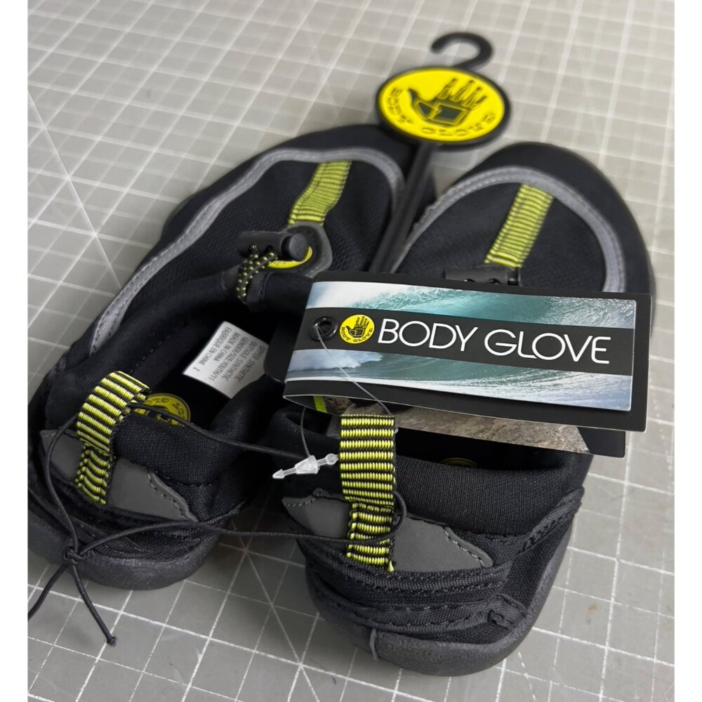 Body Glove Riptide III Boys Size 11 Water Shoes Black/Yellow - Picture 4 of 6